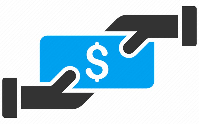 How to enter a bank account information