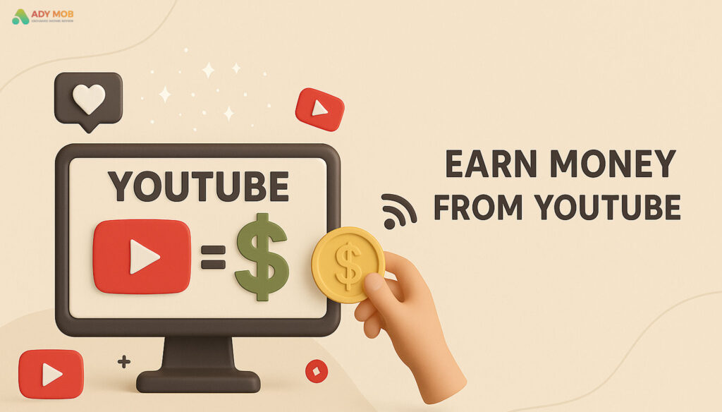 Earn money from YouTube