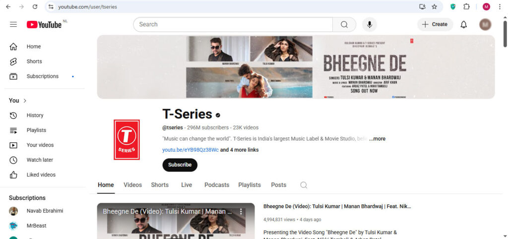 کانال T-Series